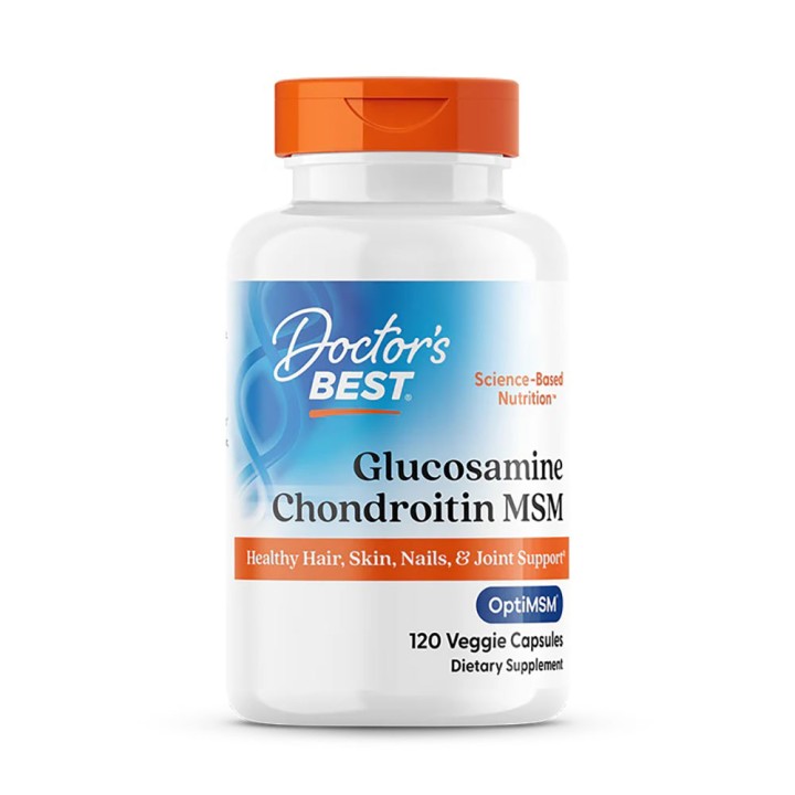 Doctor's Best, Glucosamine Chondroitin MSM with OptiMSM, 120 Veggie Caps
