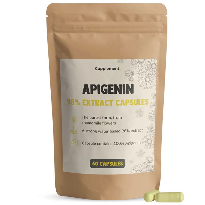 Cupplement, Apigenin Extract, 60 Capsules