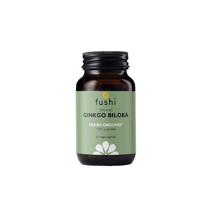 Fushi, Organic Ginkgo Biloba, 60 Capsules