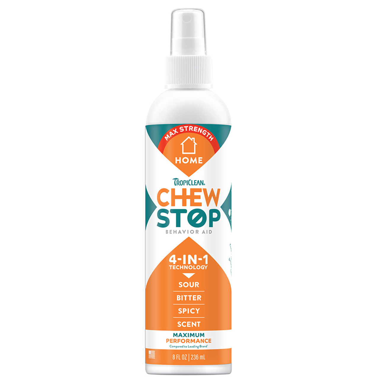TropiClean Chew Stop Behavior Aid Max Strength 4-In-1 Home Spray