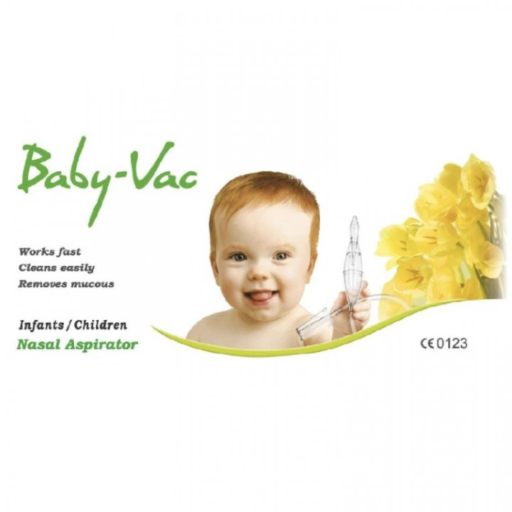 Baby-Vac Arianna Nasal Vacuum Aspirator Nose Cleaner & Special Brush