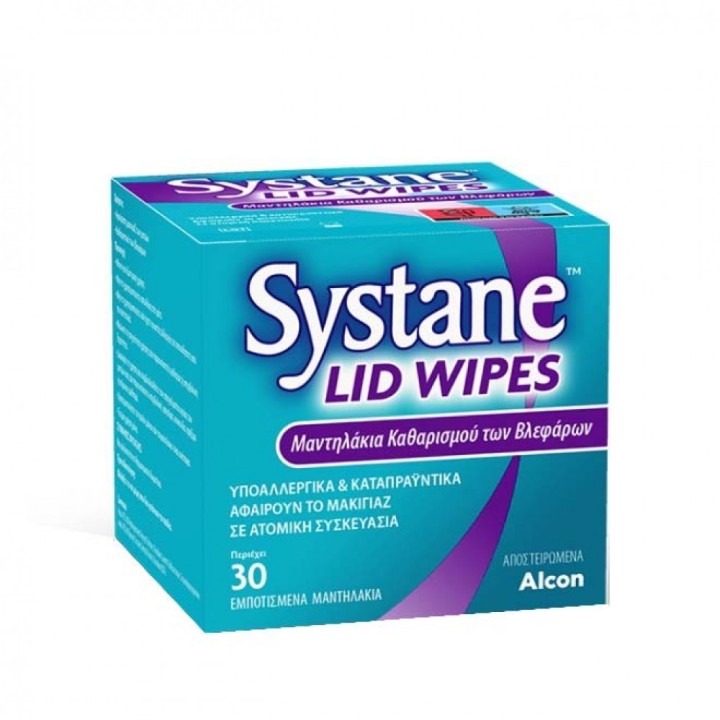 Alcon Systane Salviette Lid Wipes 30Pcs