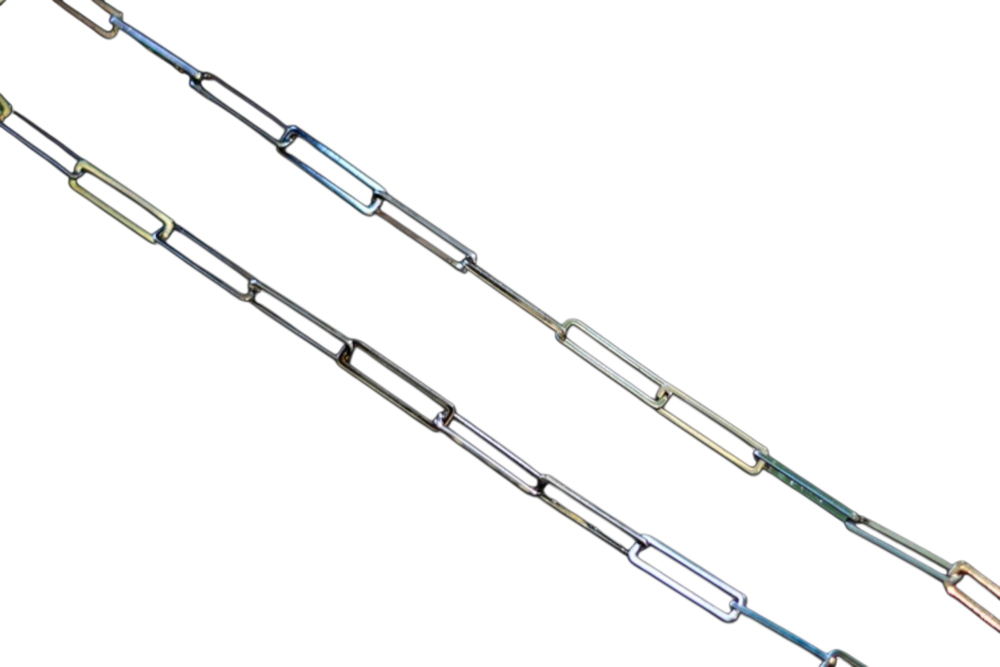 LUXURY SUNGLASSES CHAIN - PAPERCLIP STYLE SILVER