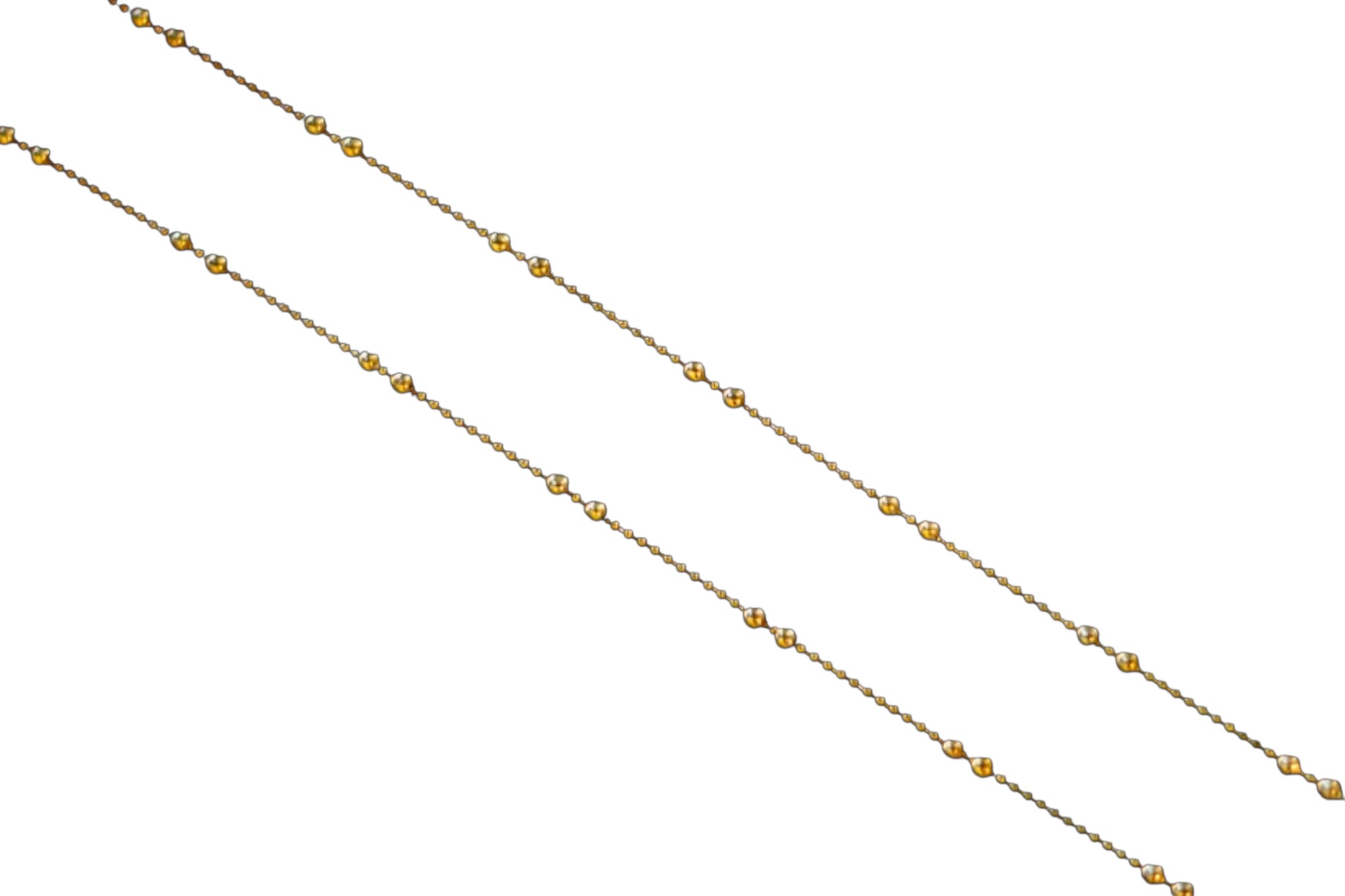 LUXURY SUNGLASSES BALL CHAIN - GOLDEN