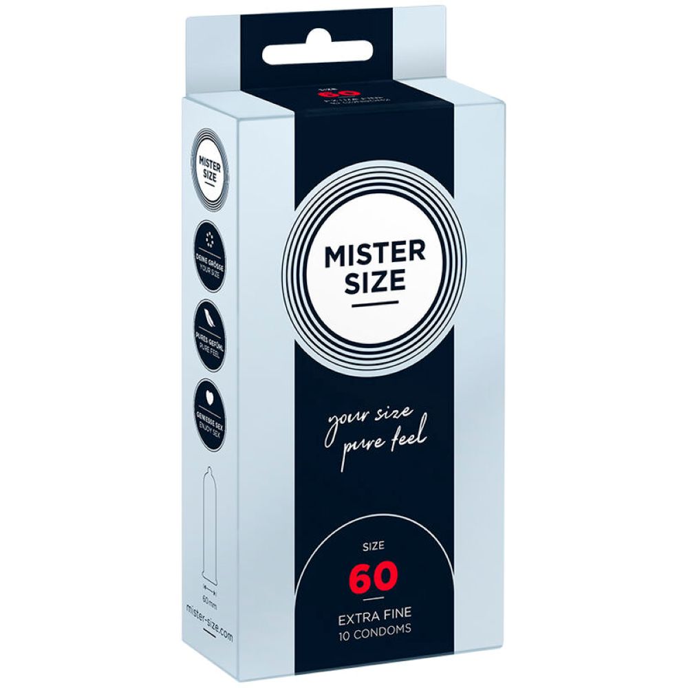 MISTER SIZE 60mm 10 CONDOMS