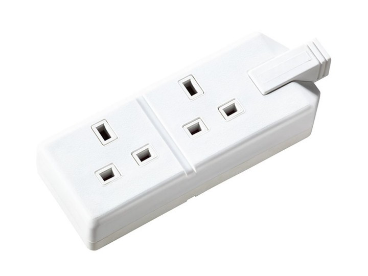 Bg Permaplug Extension With 2 Gangs