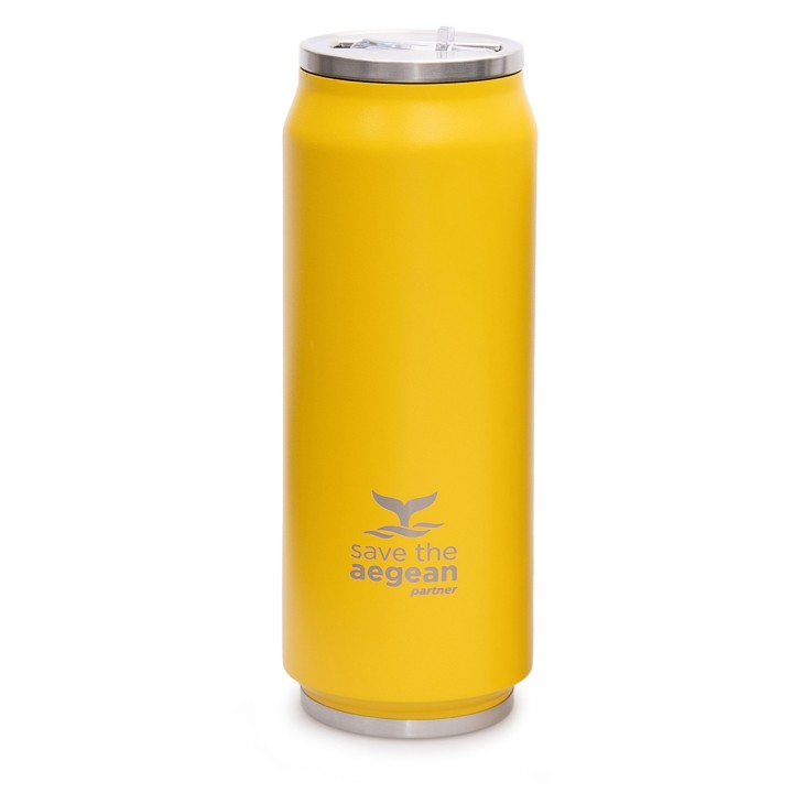 Estia 01-10324 Travel Insulated Tumbler Aegean Pineapple Yellow Colour 500Ml