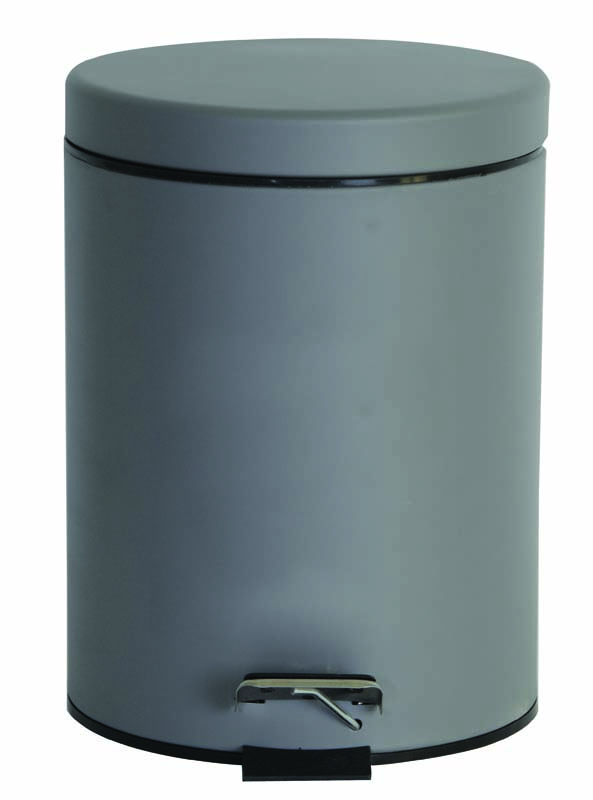ESTIA PEDAL BIN 5L - GREY MAT