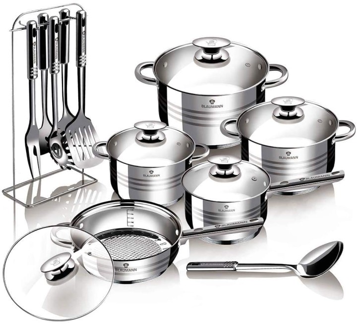 Blaumann Bl-3133 Cookware Set Gourmet 17Pcs