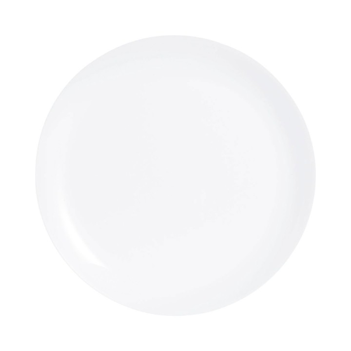 LUMINARC DIWALI DINNER PLATE 25CM WHITE