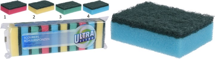 Scouring Sponges 10Pcs 80X50Cm