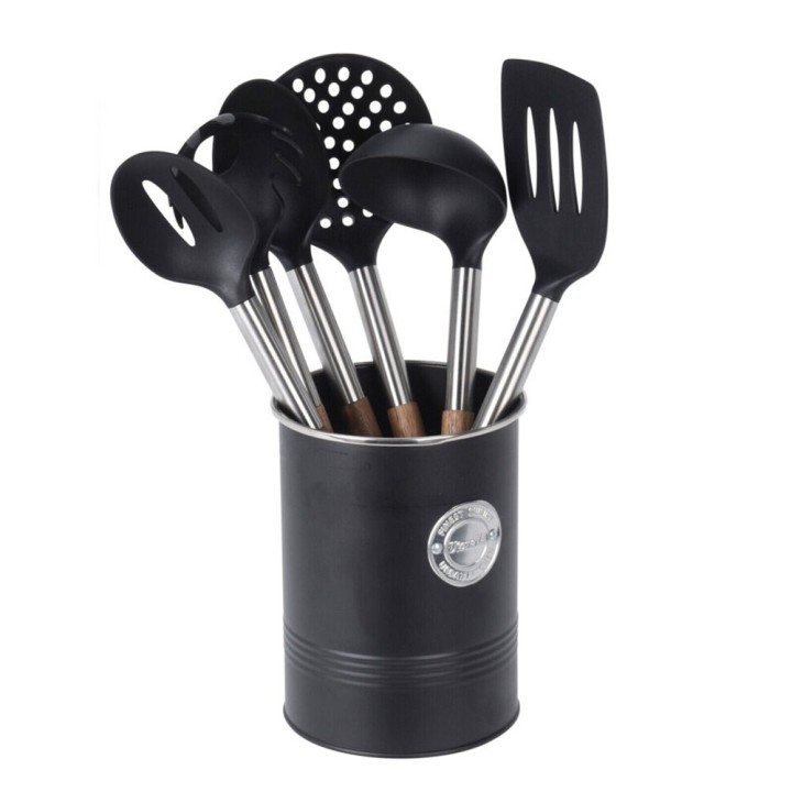 ORION SET OF KITCHEN ACCESSORIES IN A CONTAINER OF 7 ELEMENTS