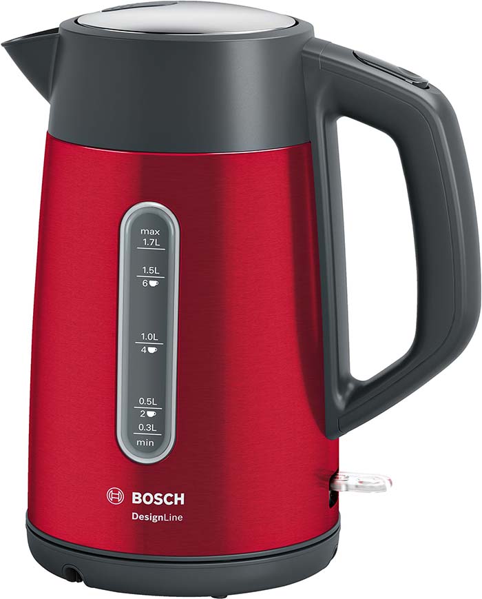 BOSCH TWK4P434 KETTLE 1.7L RED 2.4KW