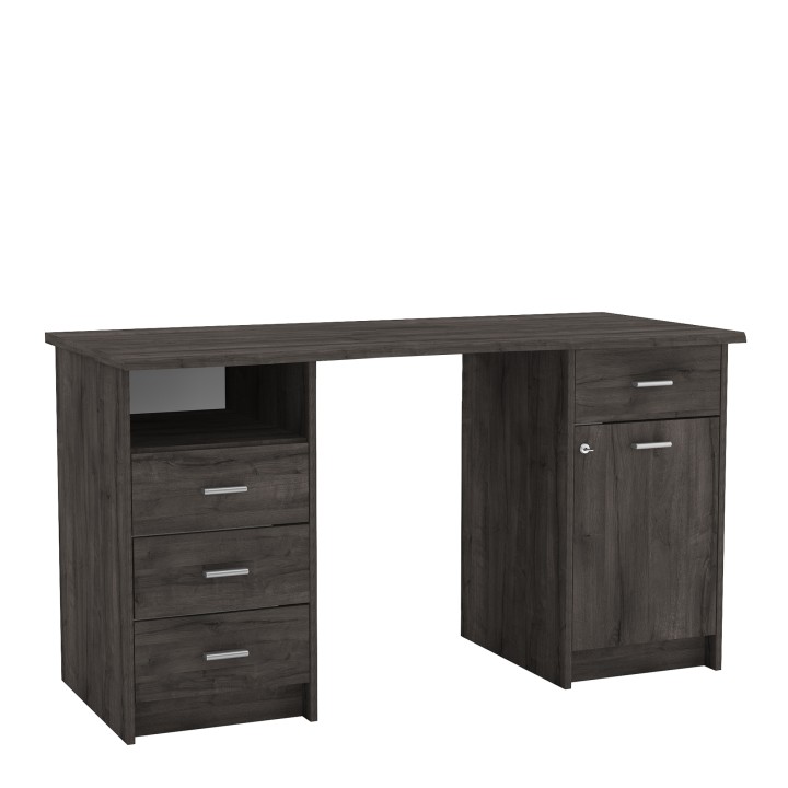 DEMEYERE MONACO OFFICE DESK - DARK BROWN