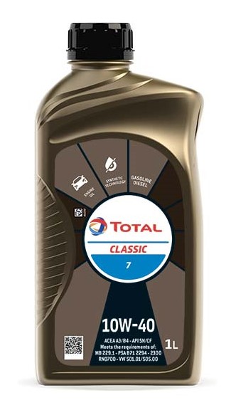 Total Classic Engine Oil 10W40 1L
