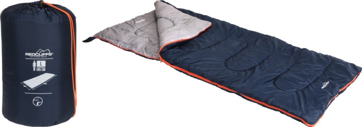 SLEEPING BAG ENVELOPE 190X80CM - BLUE
