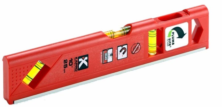 KAPRO TOOLBOX LEVEL MAGNETIC 10" CARDED