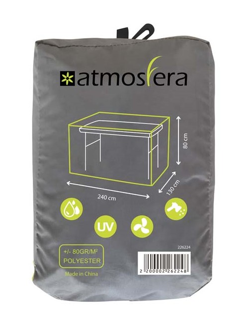 RECTANGULAR TABLE COVER M 240X130X80CM