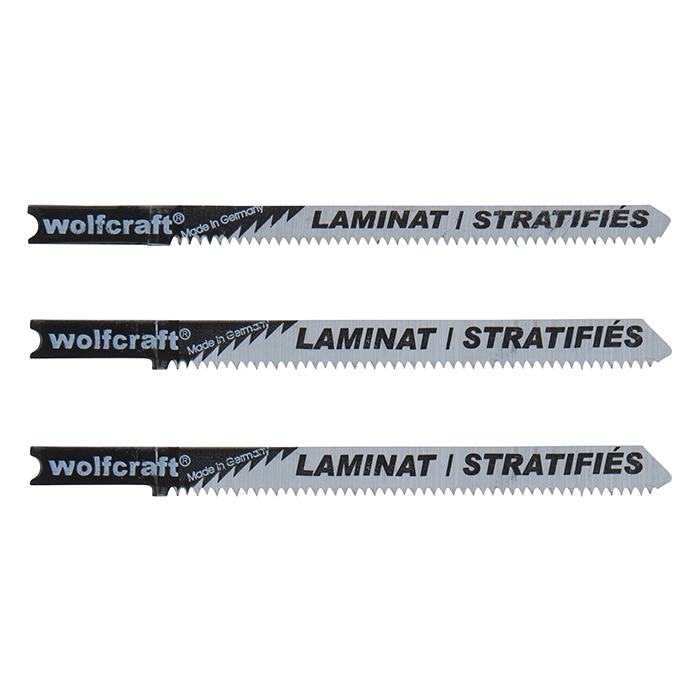 Wolfcraft 1 Jigsaw Blade Set 3 Pcs.