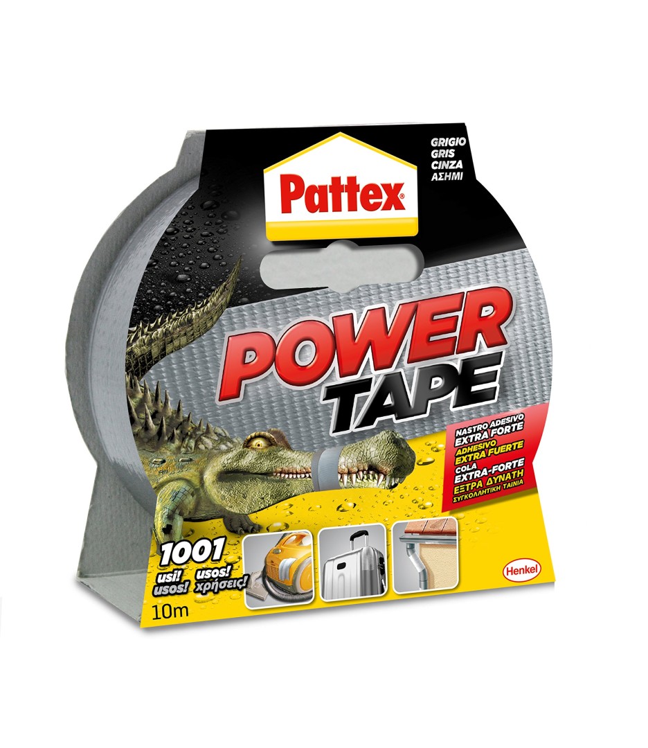 PATTEX POWER TAPE SILVER 50MM X 10M