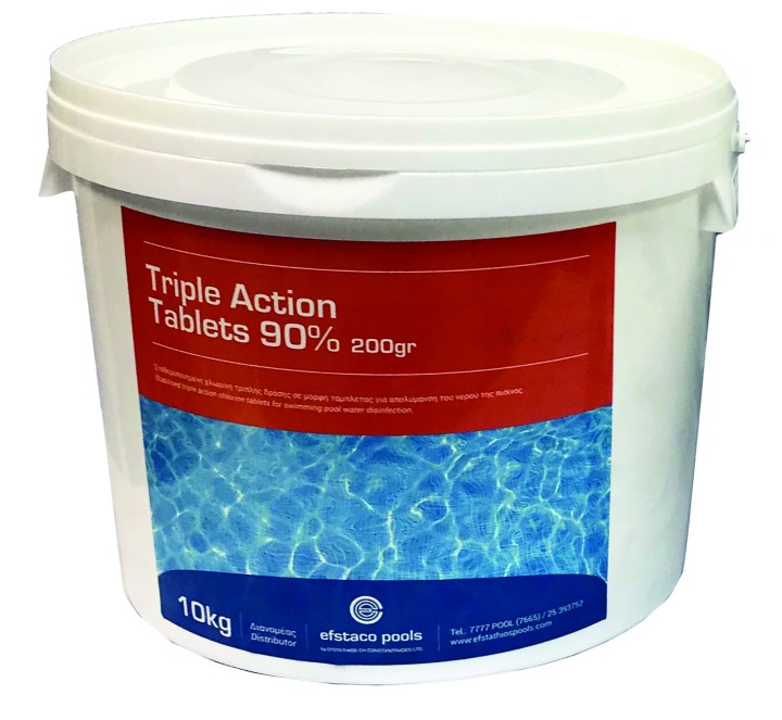 TRIPLE ACTION TABLETS 90% 10KG