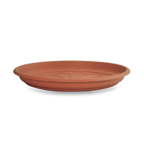 VECA PLASTIC PLATE 45CM TERRACOTTA