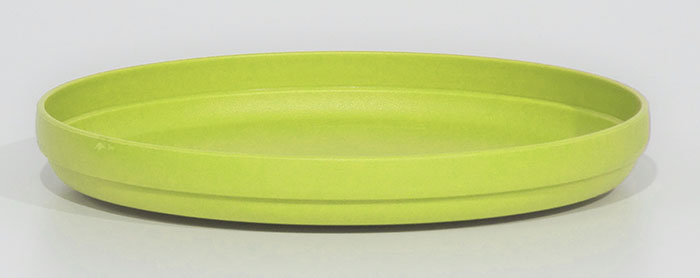 VIOMES RONDO PLATE 17.5X2CM OLIVE GREEN