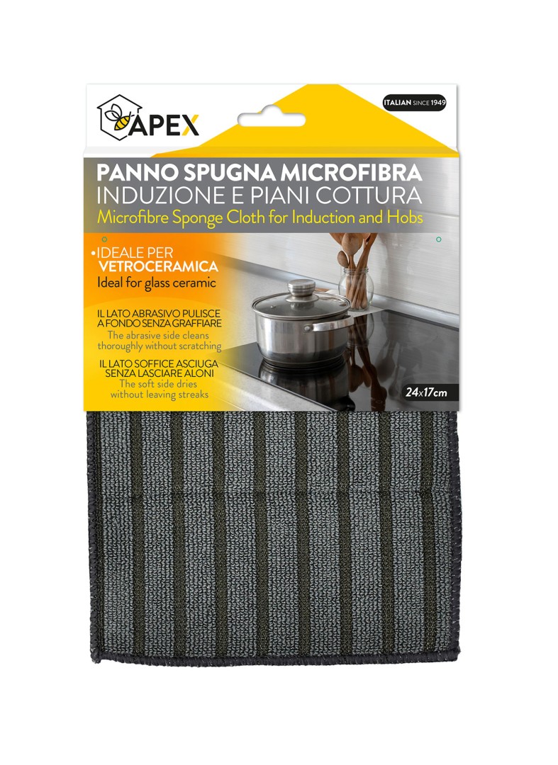 APEX MICROFIBER CLOTH INDUCT HOBS 24X17CM
