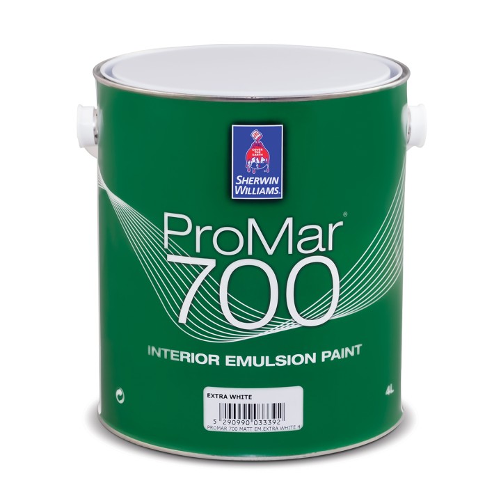 SHERWIN-WILLIAMS® PROMAR® 700 EMULSION EXTRA WHITE 8L