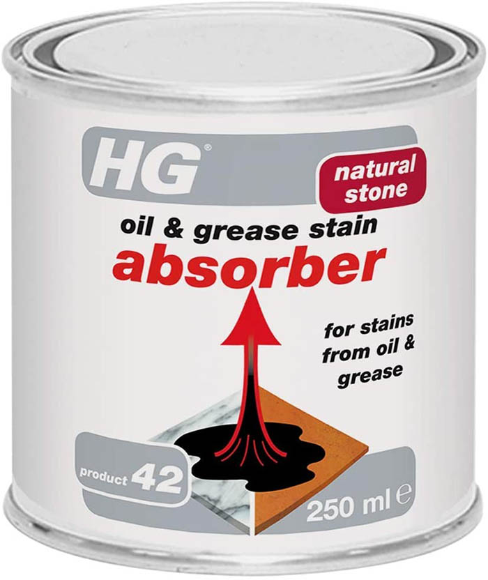 HG OIL & GREASE STAIN ABSORBER 250ML
