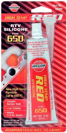 VERSACHEM HI-TEMP RED SILICONE BLISTER 650 RESISTS 85GR