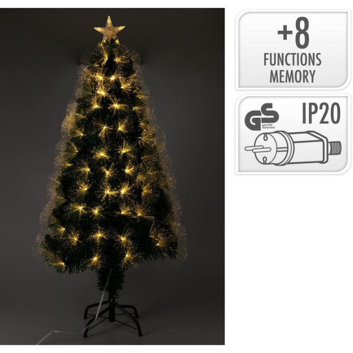 Christmas Tree with Optic Fiber 120cm