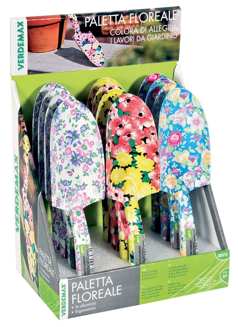 VERDEMAX FLORAL TROWEL 3 ASSORTED COLORS