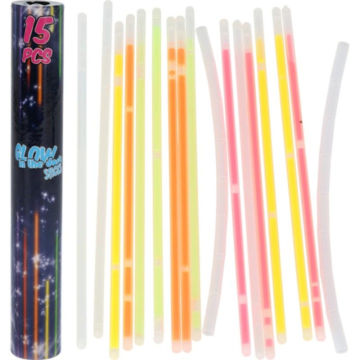 Glow Sticks 15Pcs 22Cm