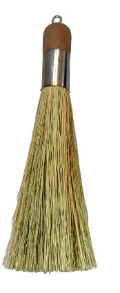 H&C BRUSH WITH WOODEN HANDLE 30CM