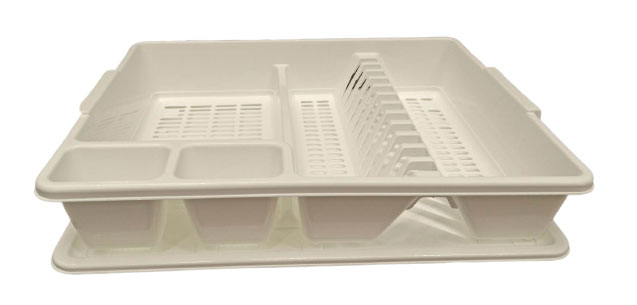 Cyclops Dishrack Plastic With Plate 39X47Cm