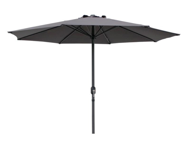 Market Aluminium Umbrella 3M Grey