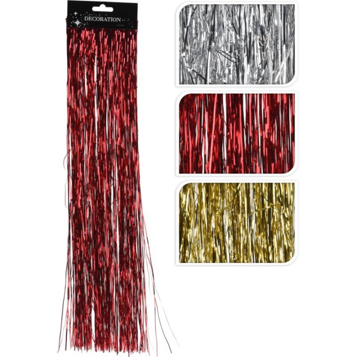 TINSEL 40X50CM - ASSORTED COLORS