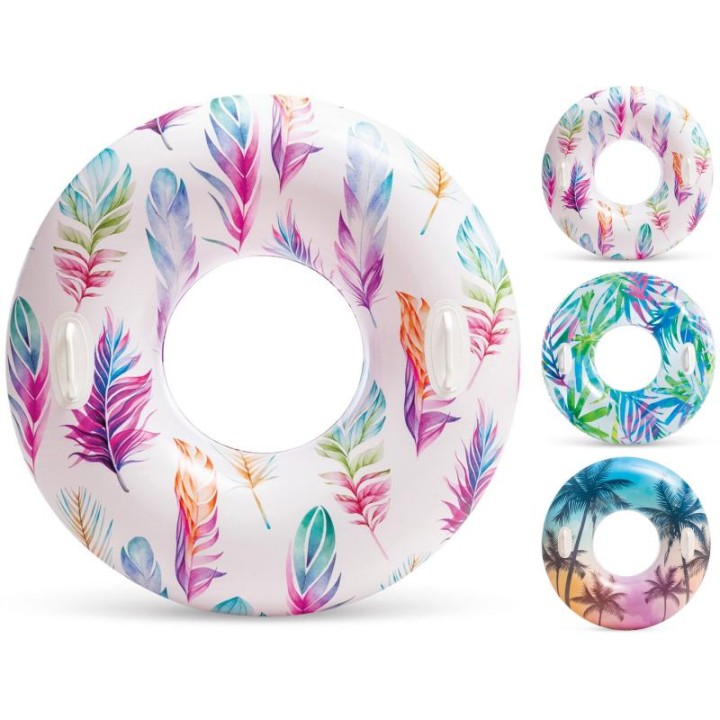 INTEX TUBE TRANSPARENT 97CM 3 DESIGNS