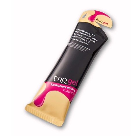 Torq Performance Energy Gel Raspberry Ripple Flavour 45ml