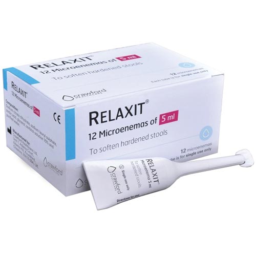 Relaxit Microenemas For Constipation Relief 12x5ml