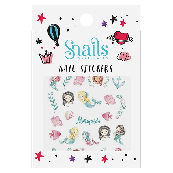 Snails Nail Stickers Mermaids
