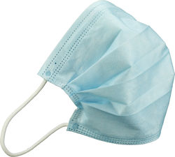 Hellas Med Child Face Mask 3 Ply Indigo Blue X 10