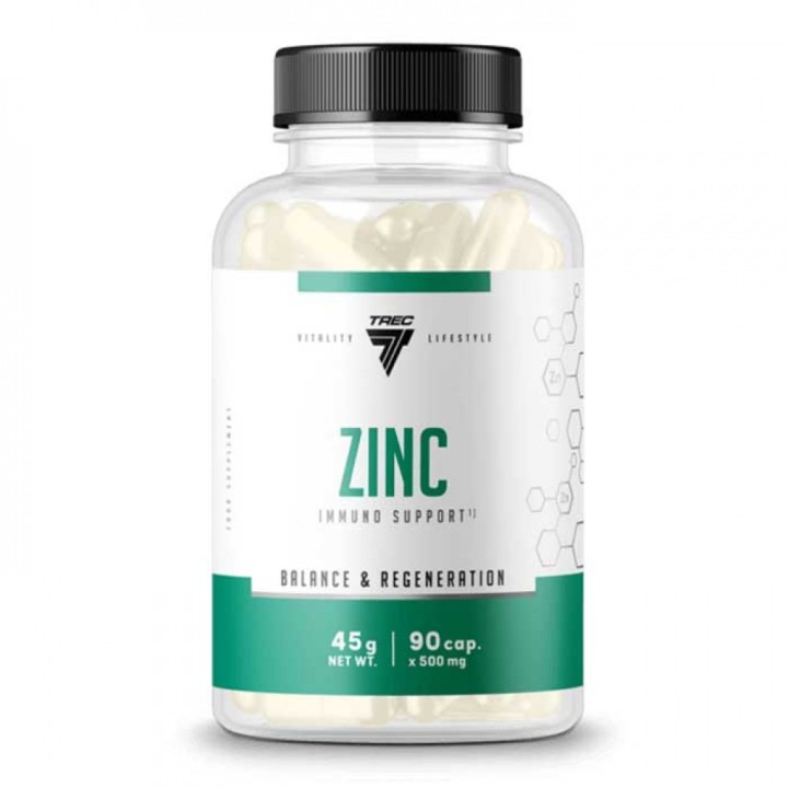 Trec Zinc Balance & Regeneration 15Mg 90 Capsules