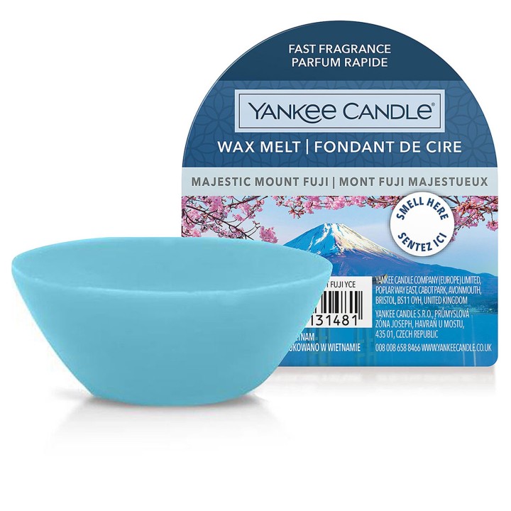 Yankee Scented Candle New Wax Melt Majestic Mount Fuji