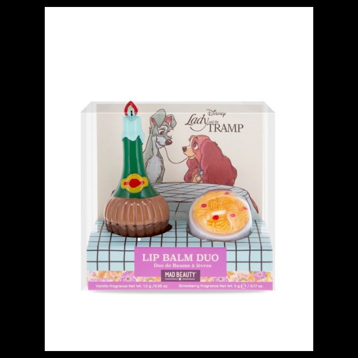 Mad Beauty Lady & The Tramp Lip Balm Duo 2pc