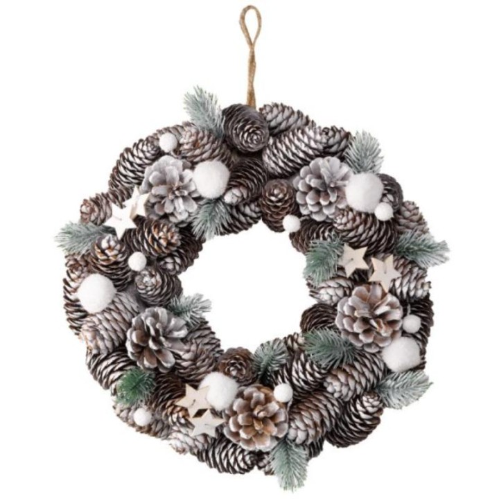 FROSTPINE WREATH  36CM
