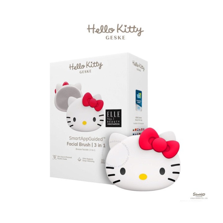 Geske Hello Kitty Facial Brush 3In1