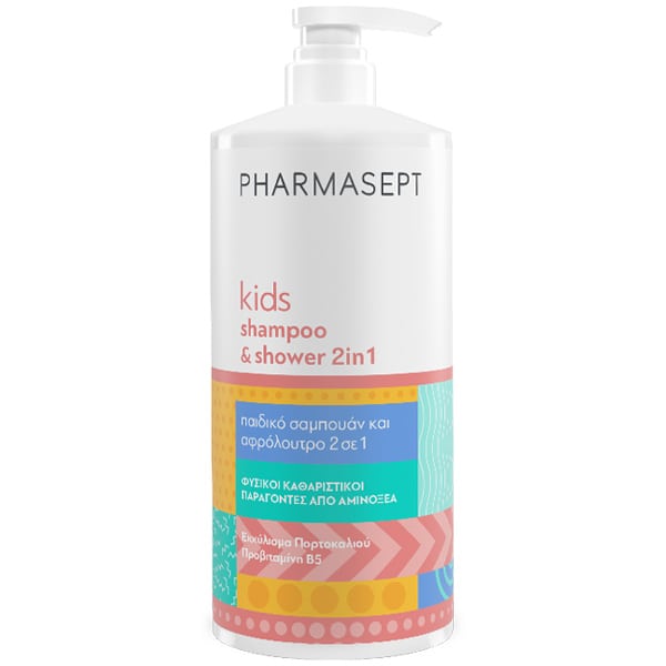 Pharmasept Kids Shampoo & Shower Gel 2in1, 1lt
