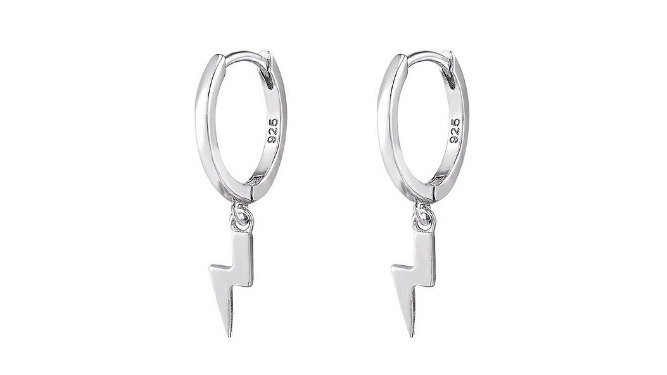 Borghetti Pharma Silver Thunder Stainless Steel Earrings (509881)